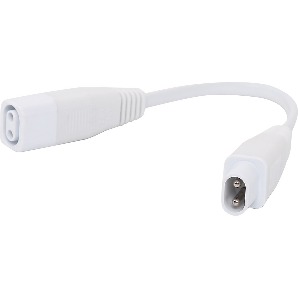 Réglette LED avec Tube T5 - Aigi Timola - 30cm Simple - 4W - Connectable - Blanc Froid 6500K - Mat Blanc - Plastique