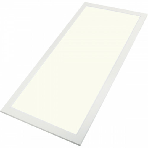 Panneau LED - Aigi - 30x60 Blanc Neutre 4000K - 25W Encastrement Rectangulaire - Mat Blanc - Aluminium - Sans Scintillement