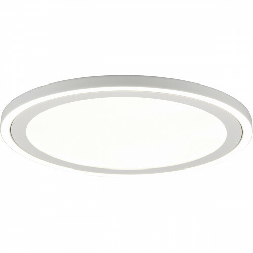 Plafonnier LED - Éclairage de Plafond - Trion Coman - 29W - Blanc Neutre 4000K - Rond - Mat Blanc - Plastique