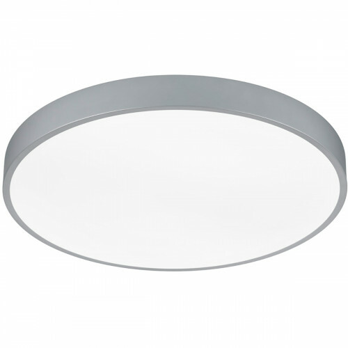 LED Plafonnier - Trion Oka - Couleur Ajustable - Gradable - Rond - Titane - Métal