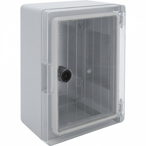 Boîte de dérivation - 330x250x130mm - Velvalux Panoboxpro - Couvercle transparent - Coffret electrique - Coffret en plastique - Étanche IP65