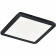 LED Plafondlamp - Trion Camy - Opbouw Vierkant 18W - Spatwaterdicht IP44 - Dimbaar - Warm Wit 3000K - Mat Zwart