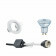 OSRAM - LED Spot Set - Parathom PAR16 930 36D - GU10 Fitting - Dimbaar - Inbouw Rond - Mat Wit - 3.7W - Warm Wit 3000K - Kantelbaar Ø83mm