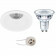 PHILIPS - LED Spot Set - CorePro 827 36D - Pragmi Pollon Pro - GU10 Fitting - Inbouw Rond - Mat Wit - 3.5W - Warm Wit 2700K - Verdiept - Ø82mm