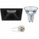 PHILIPS - LED Spot Set - MASTER 927 36D VLE - Pragmi Pollon Pro - GU10 Fitting - DimTone Dimbaar - Inbouw Vierkant - Mat Zwart - 3.7W - Warm Wit 2200K-2700K - Verdiept - 82mm