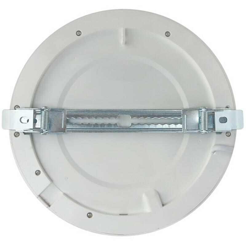 Plafonnier LED avec Détecteur de Mouvement + Interrupteur Crépusculaire -  18W - Blanc Chaud 3000K - Angle de Détection 360° - Saillie/Encastré - Rond  - Noir Mat