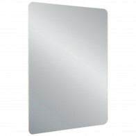 Miroir de salle de bains LED - Trion Elora - 18W - Couleur de lumière ajustable - Étanche aux Éclaboussures IP44 - Interrupteur On/Off - Rectangle - Ø60cm