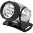 LED Hoofdlamp - Aigi Heady - Waterdicht - 20 Meter - Kantelbaar - 7 LED's - 0.54W - Zilver | Vervangt 6W