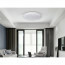 LED Plafondlamp - Aigi Ashly - Opbouw Rond 18W - Warm Wit 3000K - Mat Zilver - Aluminium 7