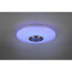 LED Plafondlamp - Plafondverlichting - Trion Minan - 15.5W - RGBW - Dimbaar - Aanpasbare Kleur - Afstandsbediening - Bluetooth Speaker - Sterlicht - Rond - Mat Wit - Kunststof 16