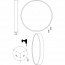 LED Plafondlamp - Trion Oka - Aanpasbaar kleur -  Dimbaar - Rond - Titaan - Metaal 5 