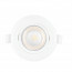 LED Spot - Inbouwspot - Aigi Lola - 7W - Warm Wit 3000K - Rond - Mat Wit - Aluminium 5
