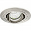 LED Spot Set - Pragmi Alpin Pro - GU10 Fitting - Inbouw Rond - Mat Nikkel - 4W - Warm Wit 3000K - Kantelbaar - Ø92mm