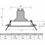 LED Spot Set - Pragmi Delton Pro - GU10 Fitting - Inbouw Rond - Mat Zwart - 4W - Warm Wit 3000K - Kantelbaar - Ø82mm 6