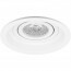 LED Spot Set - Pragmi Domy Pro - GU10 Fitting - Inbouw Rond - Mat Wit - 4W - Warm Wit 3000K - Verdiept - Kantelbaar - Ø105mm 4