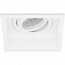 LED Spot Set - Pragmi Domy Pro - GU10 Fitting - Inbouw Vierkant - Mat Wit - 4W - Warm Wit 3000K - Verdiept - Kantelbaar - 105mm 2