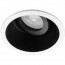 LED Spot Set - Pragmi Zano Pro - GU10 Fitting - Inbouw Rond - Mat Zwart/Wit - 4W - Warm Wit 3000K - Kantelbaar - Ø93mm 2