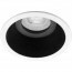 LED Spot Set - Pragmi Zano Pro - GU10 Fitting - Inbouw Rond - Mat Zwart/Wit - 4W - Warm Wit 3000K - Kantelbaar - Ø93mm 4