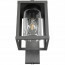 LED Tuinverlichting met Dag en Nacht Sensor - Wandlamp Buitenlamp - Trion Lunka - E27 Fitting - Spatwaterdicht IP44 - Rechthoek - Mat Antraciet - Aluminium 8