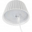 LED Vloerlamp - Trion Uraz - 1.5W - Warm Wit 3000K - Spatwaterdicht IP44 - USB Oplaadbaar - Rond - Mat Wit - Metaal 4