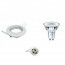 PHILIPS - LED Spot Set - CorePro 827 36D - GU10 Fitting - Dimbaar - Inbouw Rond - Glans Wit - 4W - Warm Wit 3000K - Kantelbaar Ø90mm