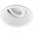 PHILIPS - LED Spot Set - CorePro 827 36D - Pragmi Zano Pro - GU10 Fitting - Inbouw Rond - Mat Wit - 3.5W - Warm Wit 2700K - Kantelbaar - Ø93mm 2