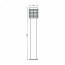 PHILIPS - LED Tuinverlichting - Staande Buitenlamp - CorePro LEDbulb 827 A60 - Palm 4 - E27 Fitting - 8W - Warm Wit 2700K - Rond - RVS Lijntekening