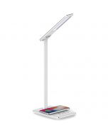 LED Bureaulamp met Kalender - Aigi Aviny - 7W - Aanpasbare Kleur - Dimbaar - Mat Wit