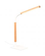 LED Bureaulamp - Trion Lynto - 2W - Aanpasbare Kleur - Dimbaar - Rechthoek - Mat Wit - Kunststof