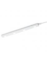 LED Keukenkast Verlichting - Trion Arigany - 4W - Warm Wit 3000K - 4-lichts - Rechthoek - Mat Wit