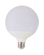 LED Lamp - Aigi Lido - Bulb G120 - E27 Fitting - 18W - Warm Wit 3000K - Wit