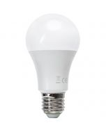 LED Lamp - Smart LED - Aigi Exona - Bulb A60 - 9W - E27 Fitting - Slimme LED - Wifi LED - Aanpasbare Kleur - Mat Wit - Glas