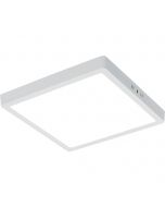 LED Paneel - 30x30 Helder/Koud Wit 6000K - 28W Opbouw Vierkant - Mat Wit - Flikkervrij