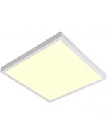 LED Paneel - 60x60 Warm Wit 3000K - 45W Opbouw Vierkant - Mat Wit - Flikkervrij