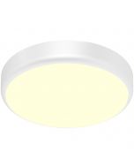 PHILIPS - LED Plafondlamp met Bewegingssensor - CorePro Lustre 827 P45 FR - 360° Sensor - E27 Fitting - 5.5W - Warm Wit 2700K - Mat Wit - Melkglas