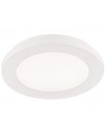 LED Plafondlamp - Trion Camy - Opbouw Rond 10W - Spatwaterdicht IP44 - Dimbaar - Warm Wit 3000K - Mat Wit