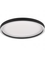 LED Plafondlamp - Aigi Syna - Opbouw Rond 20W - Warm Wit 3000K - Mat Wit - Aluminium