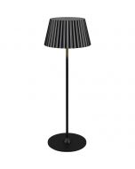 LED Tafellamp - Trion Palina - 1.5W - Warm Wit 3000K - RGBW - Dimbaar - Ovaal - Mat Wit - Kunststof