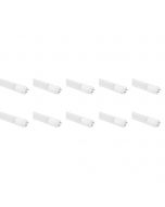 LED TL Buis T8 10 Pack - Aigi - 120cm 18W High Lumen 140 LM/W - Natuurlijk Wit 4000K