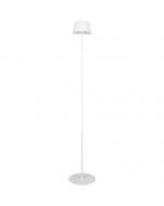 LED Vloerlamp - Trion Dimgo - 2W - Warm Wit 3000K - Rond - Mat Zwart - Kunststof