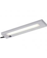 LED Wandlamp - Trion Alyna - 4W - Warm Wit 3000K - Rechthoek - Mat Titaan