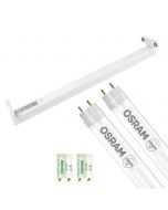 OSRAM - LED TL Armatuur met T8 Buis - SubstiTUBE Value EM 830 - Aigi Dybolo - 60cm Dubbel - 15.2W - Warm Wit 3000K