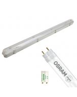 OSRAM - LED TL Armatuur met T8 Buis - SubstiTUBE Value EM 840 - Aigi Hari - 150cm Enkel - 19.1W - Natuurlijk Wit 4000K