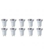 SAMSUNG - LED Spot 10 Pack - Viron Kolva - GU10 Fitting - 2W - Helder/Koud Wit 6400K - Mat Wit - Kunststof