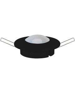 LED Railverlichting - Track Spot - Prixa Pina - 1 Fase - 20W - Warm Wit 3000K - Mat Zwart - Rond - Aluminium