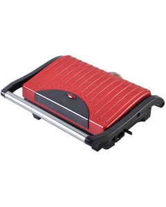 Contactgrill - Tosti Apparaat - Tosti Ijzer - Aigi Wirmo - Cool Touch - RVS - Rood