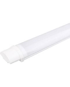 LED Balk - Aigi Tynom - 40W - Waterdicht IP65 - Warm Wit 3000K - Mat Wit - Kunststof - 120cm