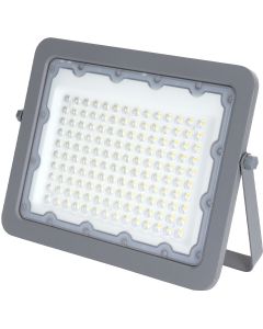 LED Bouwlamp - Aigi Zuino - 100 Watt - Natuurlijk Wit 4000K - Waterdicht IP65 - Kantelbaar - Mat Grijs - Aluminium 