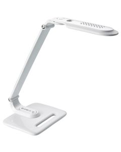 LED Bureaulamp - Aigi Eindy - 8W - Natuurlijk Wit 5000K - Dimbaar - Mat Wit