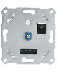 LED Dimmer - Varnix Dimo - Fase Afsnijding RC - Inbouw - Enkel Knop - 3-200W